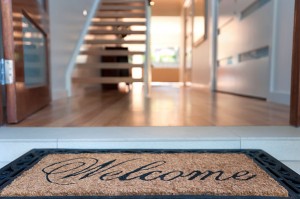 Welcome mat