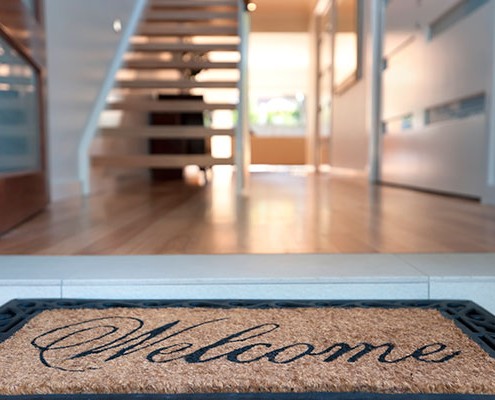 Welcome mat