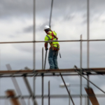 Man on Scaffolding